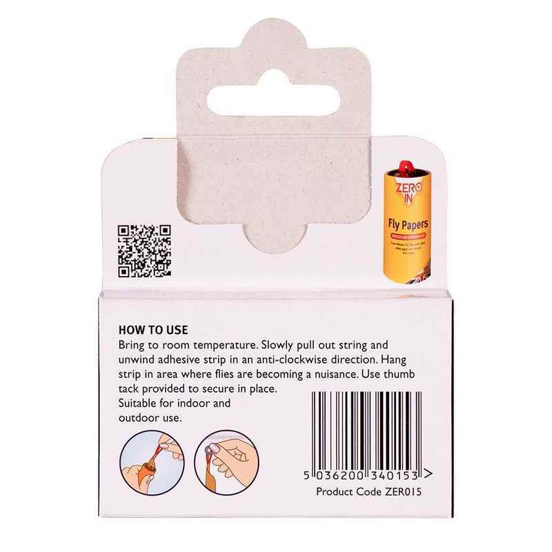 The Buzz Fly Paper 4 Pack