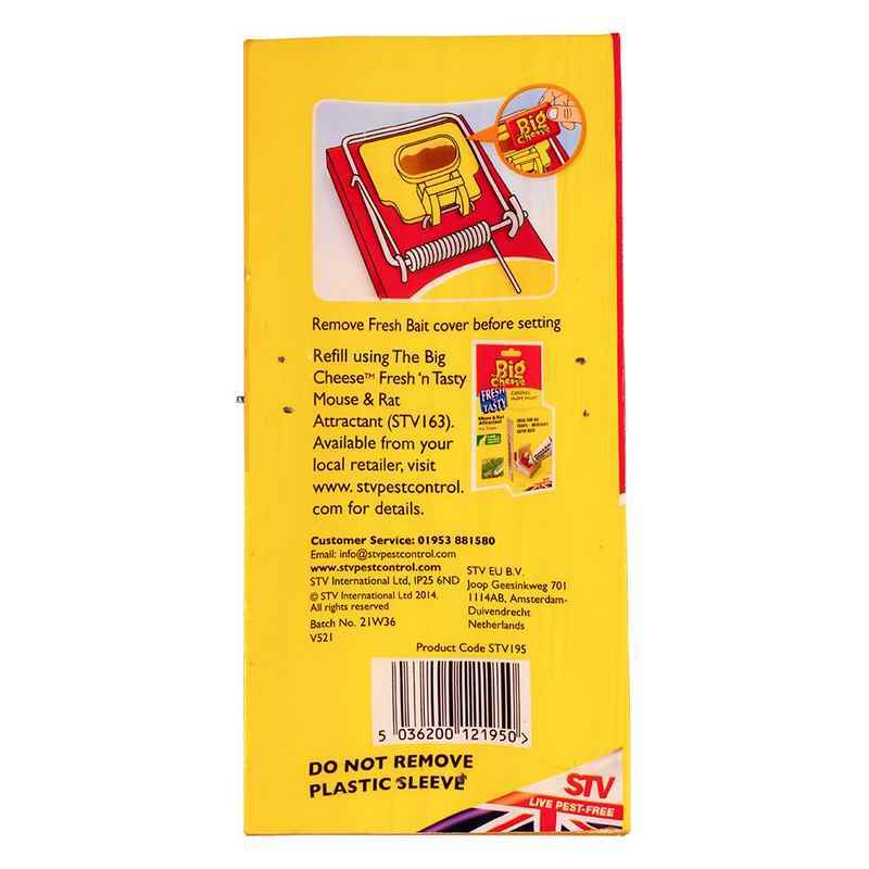Big Cheese Fresh Baited Rat Trap