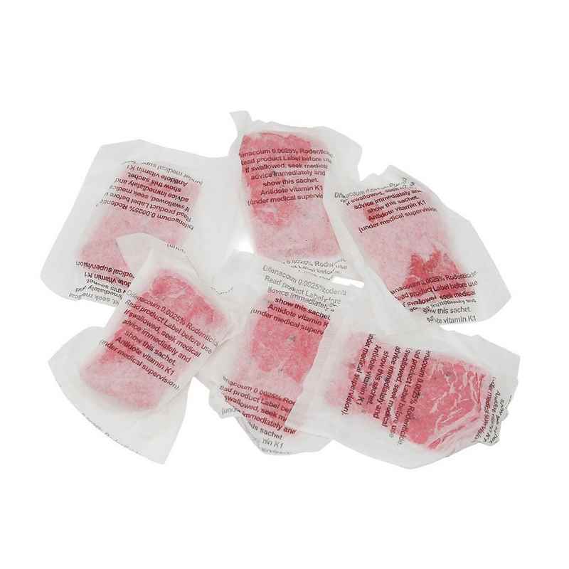 Big Cheese Mouse & Rat Killer2 Pasta Bait Sachets 6 pack