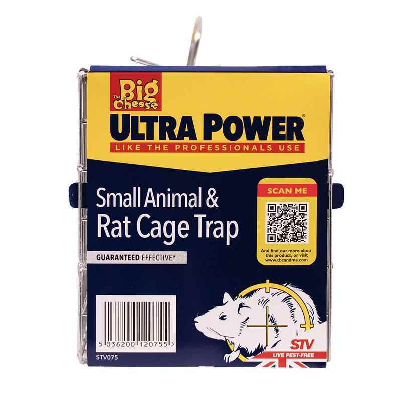 Big Cheese Ultra Power Live Small Animal & Rat Cage Trap