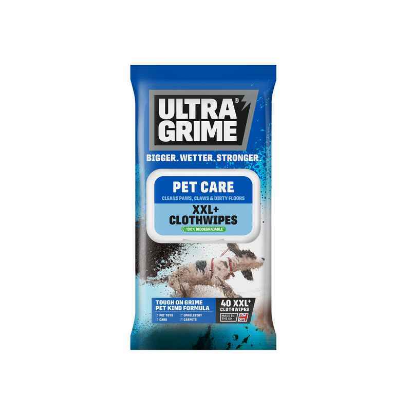 Ultra Grime XXL Pet Care Clothwipes 40pk
