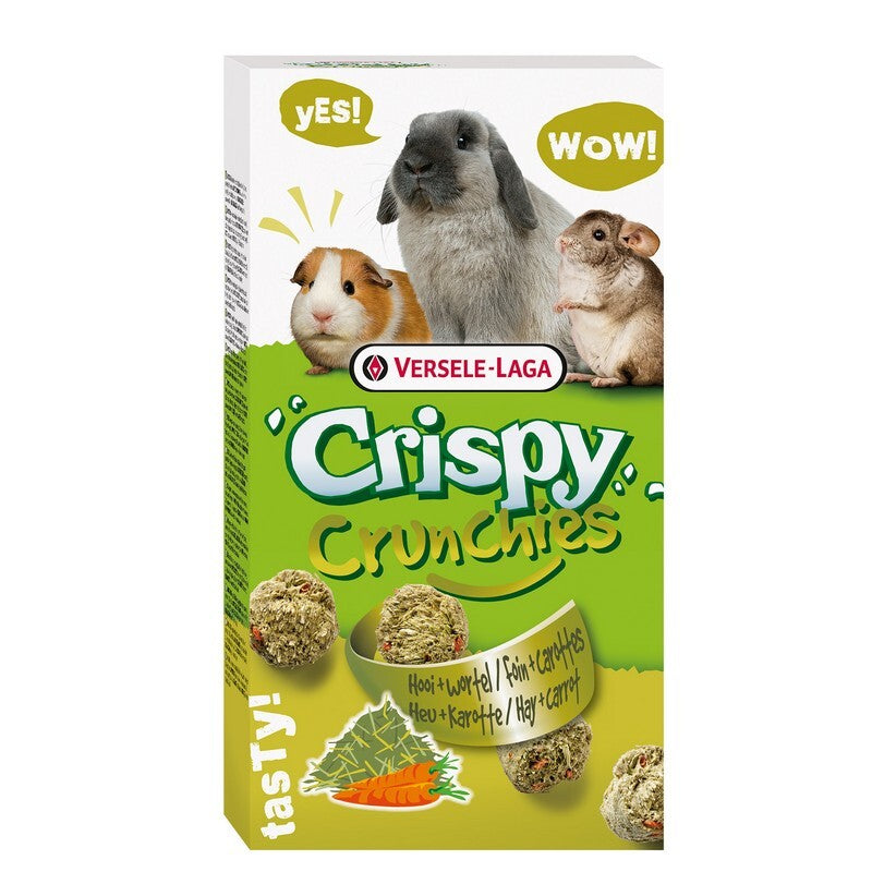Versele Laga Crispy Crunchies Hay 75g x 6