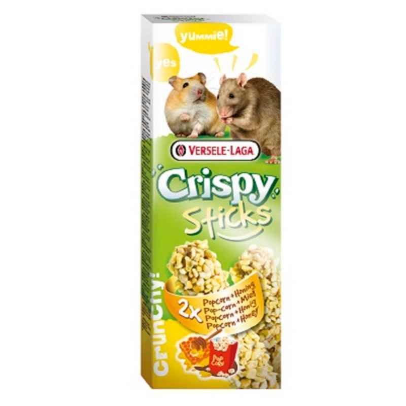 Versele Laga Crispy Stick Hamster & Rat Popcorn & Honey 100g x 8
