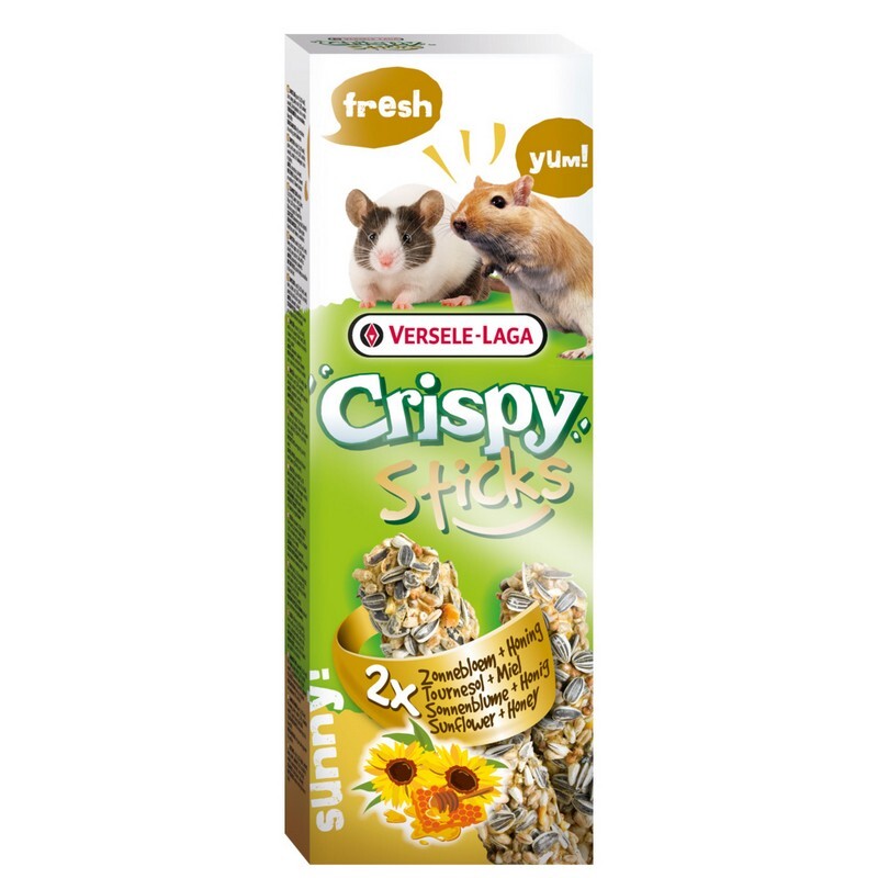 Versele Laga Crispy Sticks Gerbil & Mouse Sunflower Seed 110g x 8