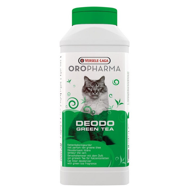 Versele Laga Oropharma Deodo Cat Litter Deodorant Green Tea 750g