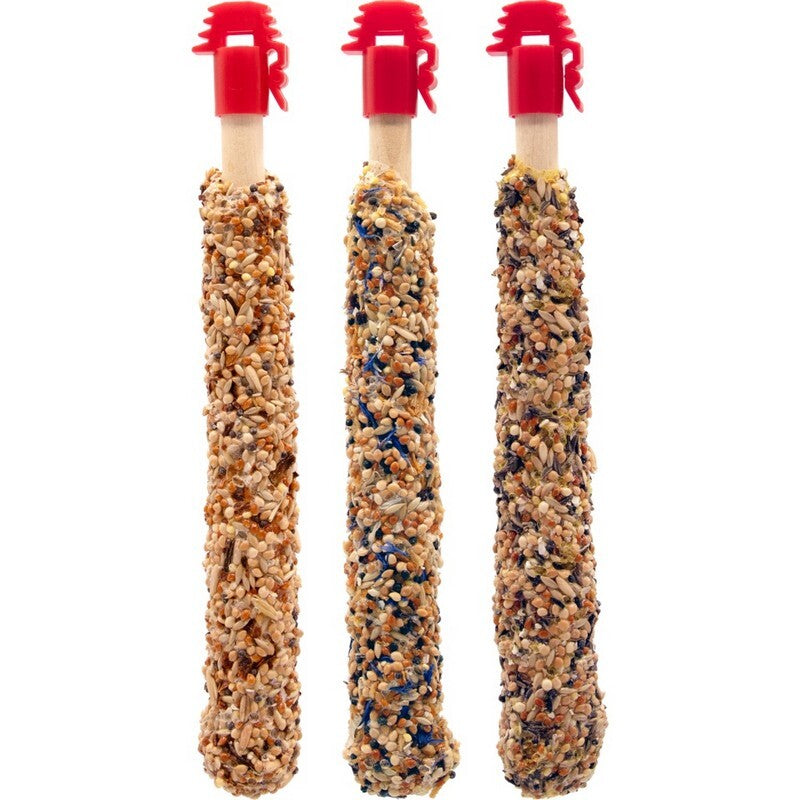 Versele Laga Prestige Sticks Small Parakeets Triple Variety Pack 90g x 10