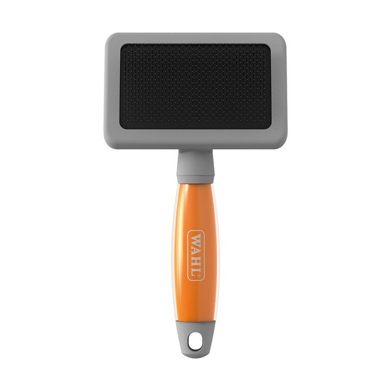 Wahl Slicker Brush with Orange Gel Handle Large