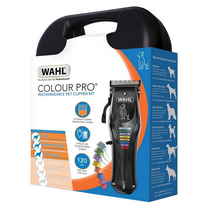 Wahl Colour Pro Rechargeable Pet Clipper Kit