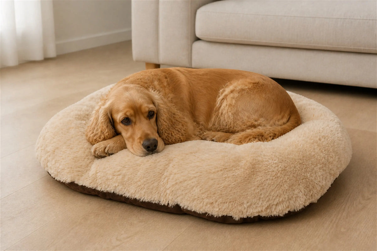 Nordic Oval Cushion 80cm (32") Brown
