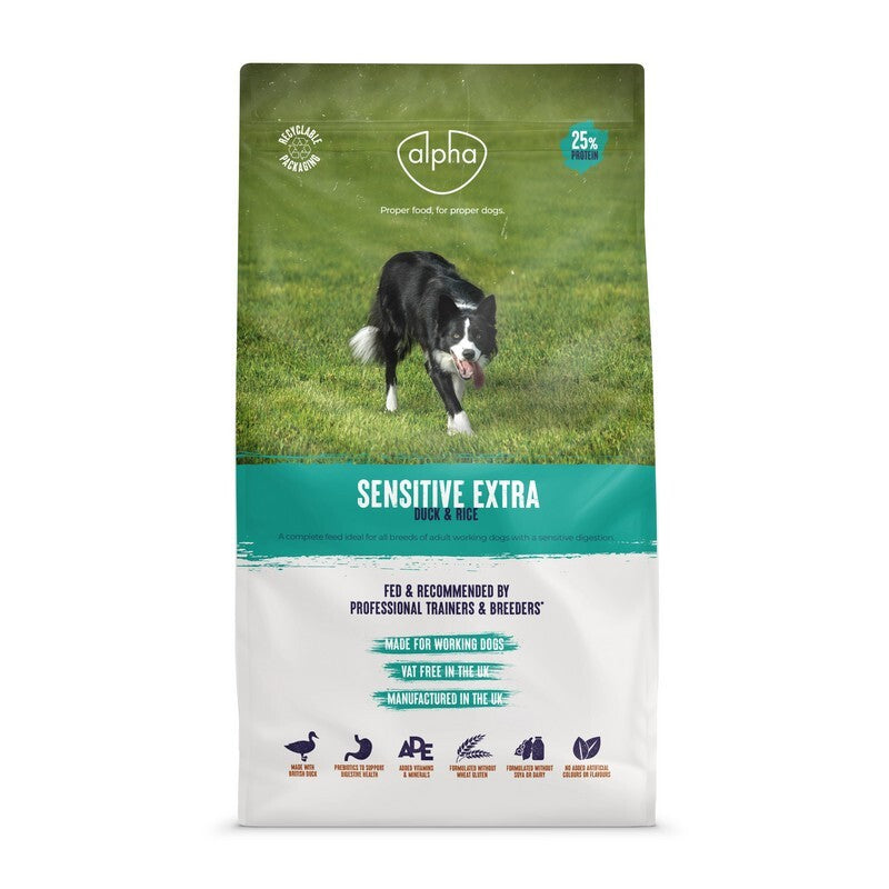 Alpha Sensitive Extra Duck & Rice 15kg