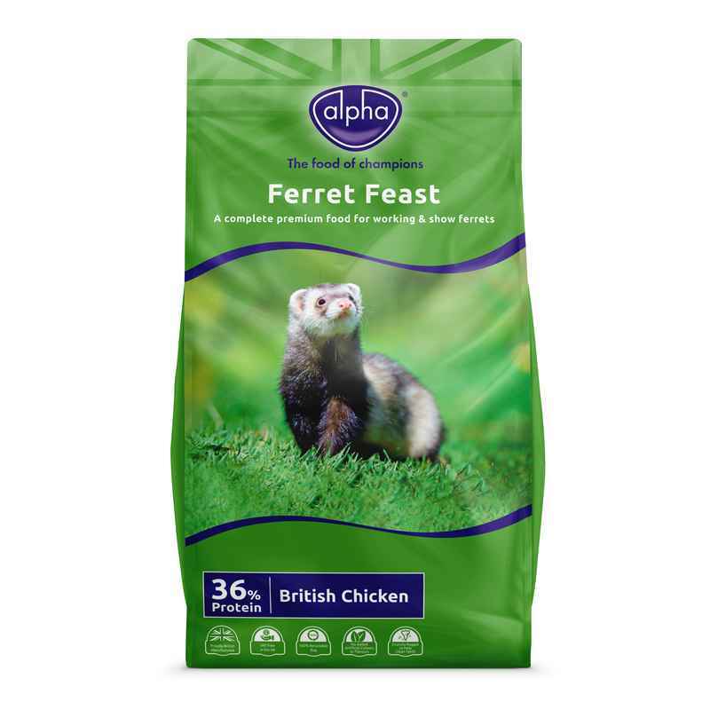 Alpha Ferret Feast 2.5kg x 6