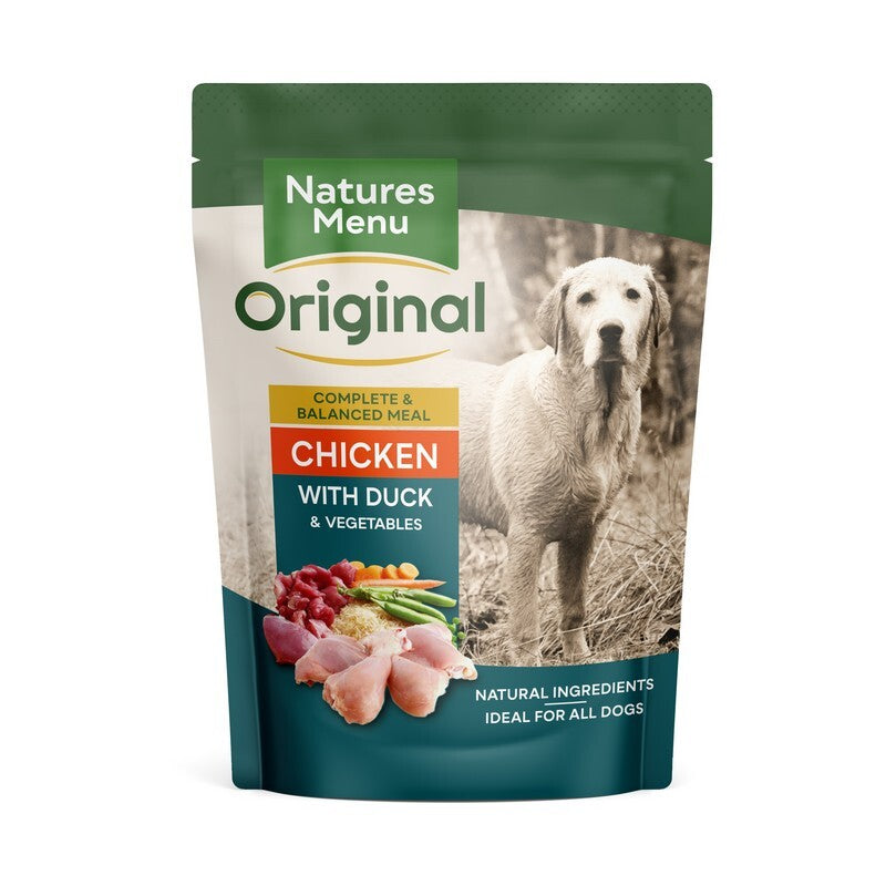Natures Menu Dog Chicken Rabbit & Duck 300g x 8