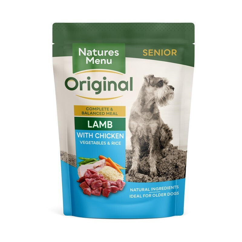 Natures Menu Dog Senior Lamb 300g x 8