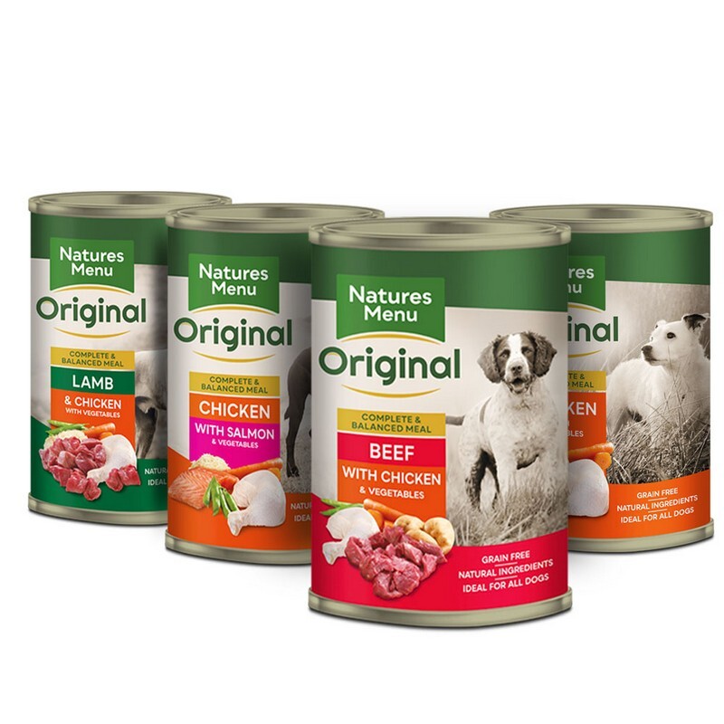 Natures Menu Dog Tins Multipack 400g x 12