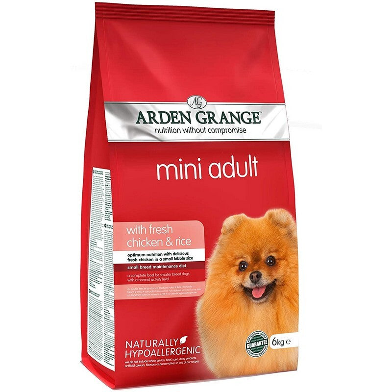 Arden Grange Mini Adult with Chicken & Rice 6kg