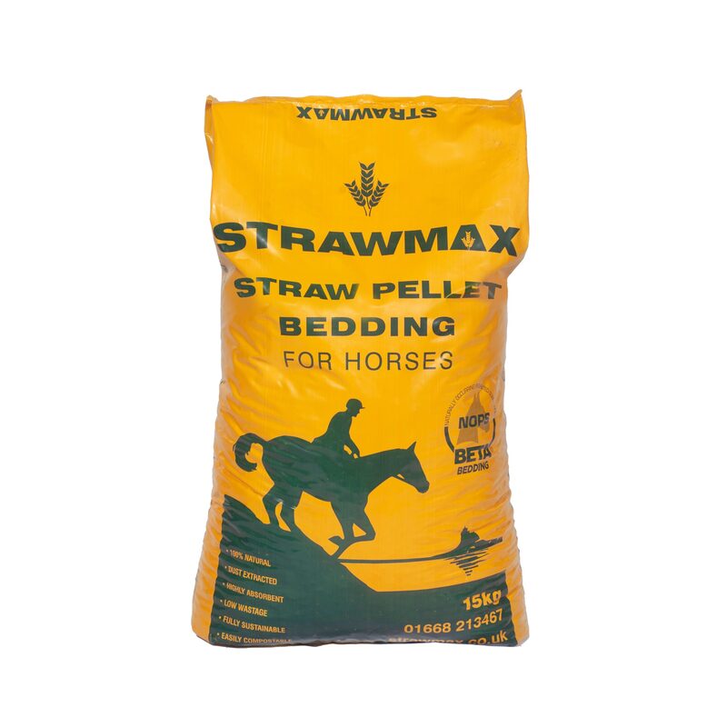 Bedmax Strawmax Straw Pellet Bedding 15kg