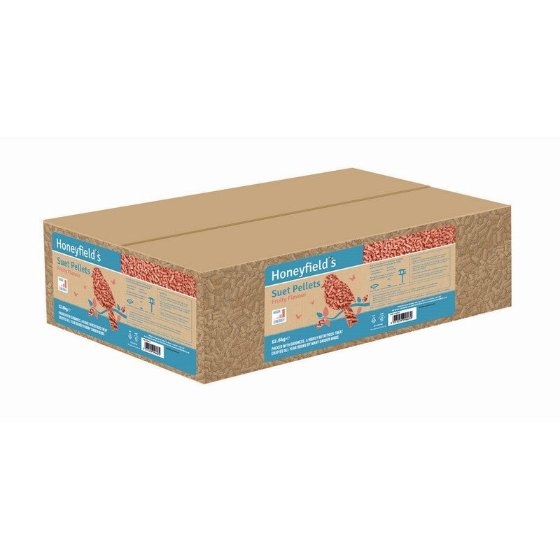 Honeyfields Fruity Flavour Suet Pellets Box 12.6kg