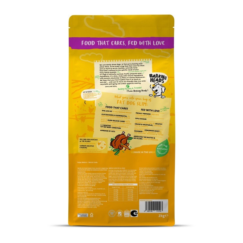 Barking Heads All Hounder Fat Dog Slim Chicken 2kg x 4