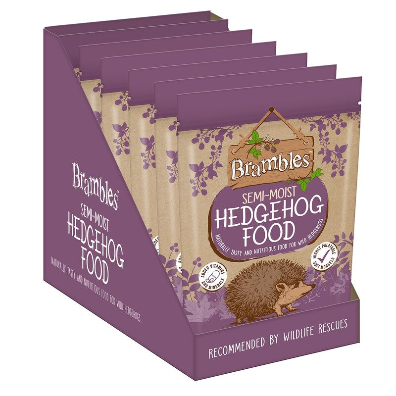Brambles Semi-Moist Hedgehog Food 350g x 5