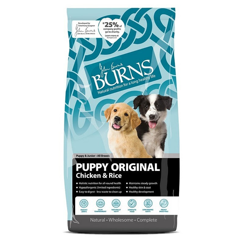 Burns Puppy Original Chicken & Rice 12kg