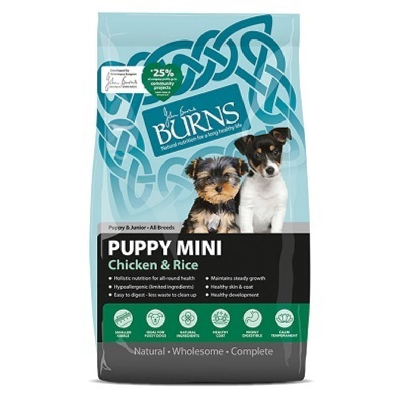 Burns Puppy Mini Chicken & Rice 2kg