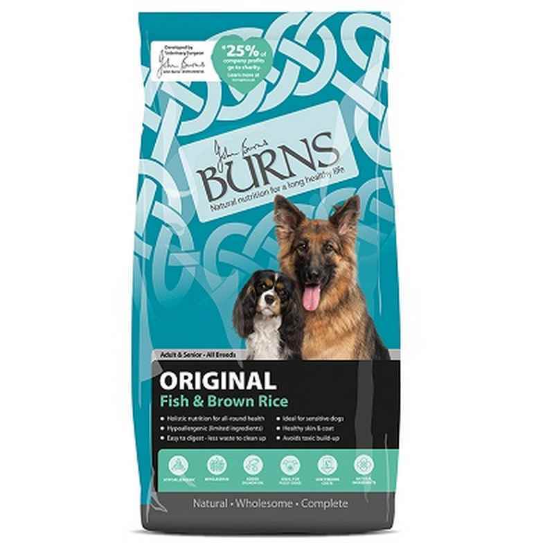 Burns Original Fish & Brown Rice 12kg