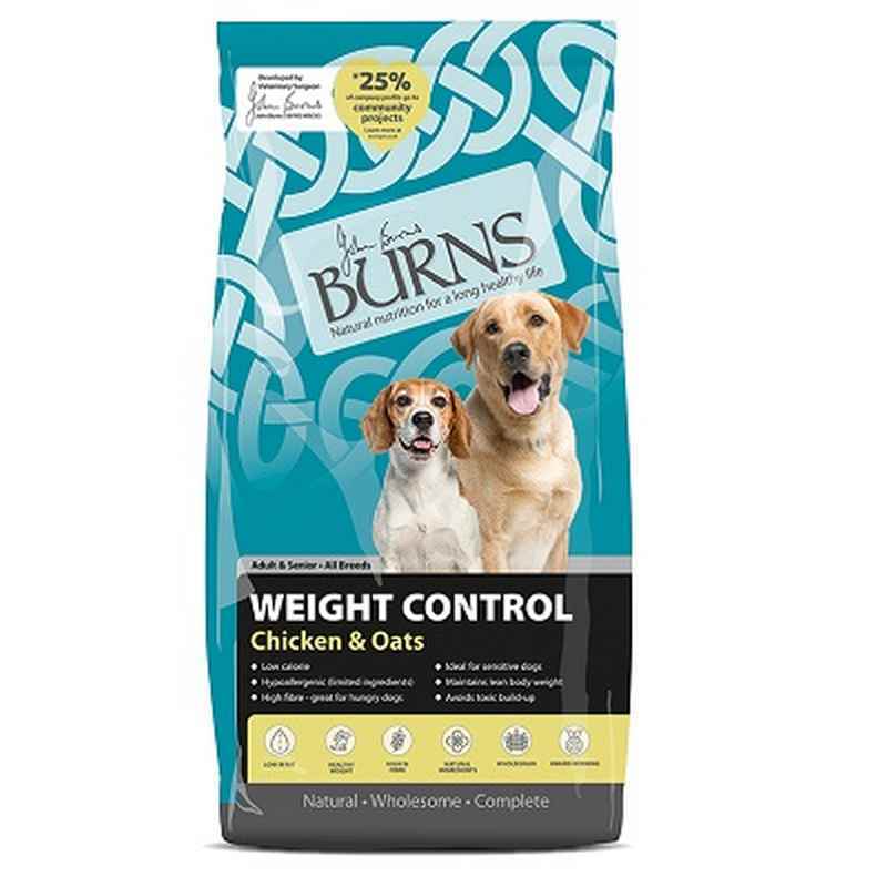 Burns Weight Control Chicken & Oats 12kg