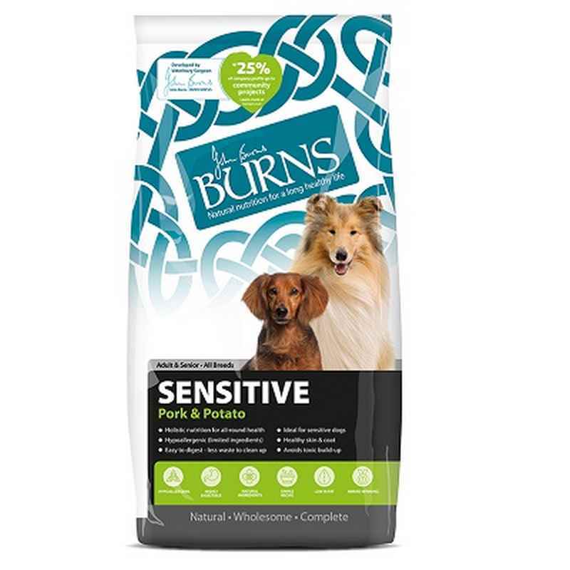 Burns Sensitive Pork & Potato 6kg