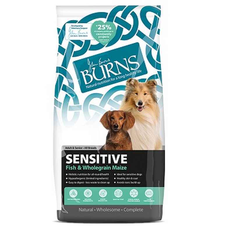Burns Sensitive Fish & Wholegrain Maize 6kg