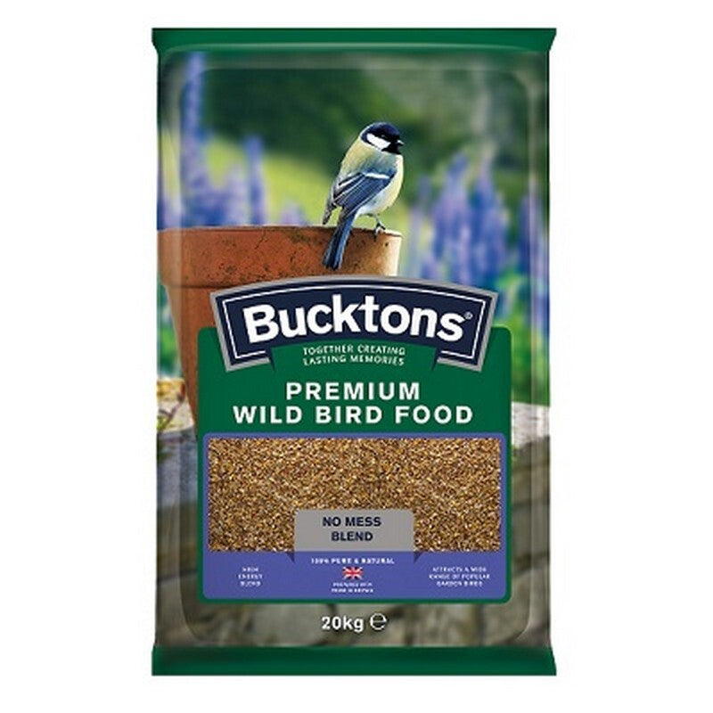 Bucktons Premium Wild Bird Seed Mix 20kg