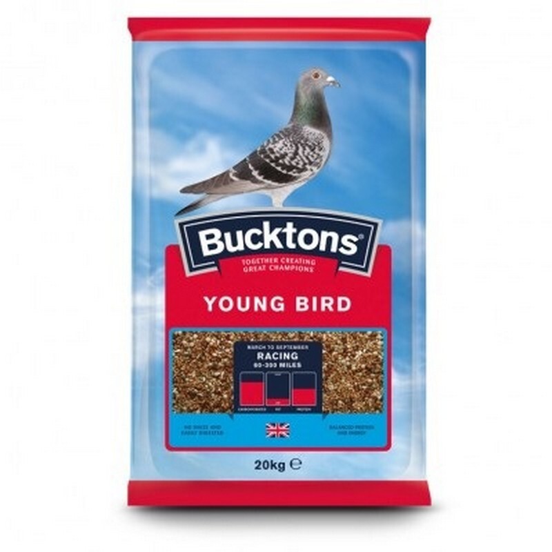 Bucktons Young Bird Pigeon Feed 20kg