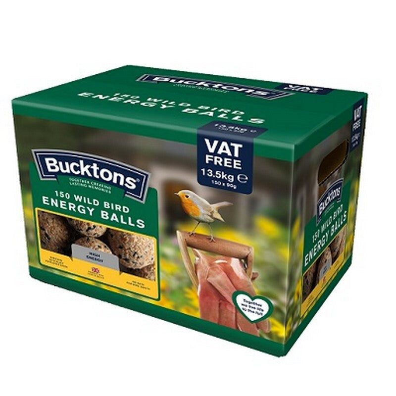 Bucktons Energy Suet Balls x 150 VAT Free