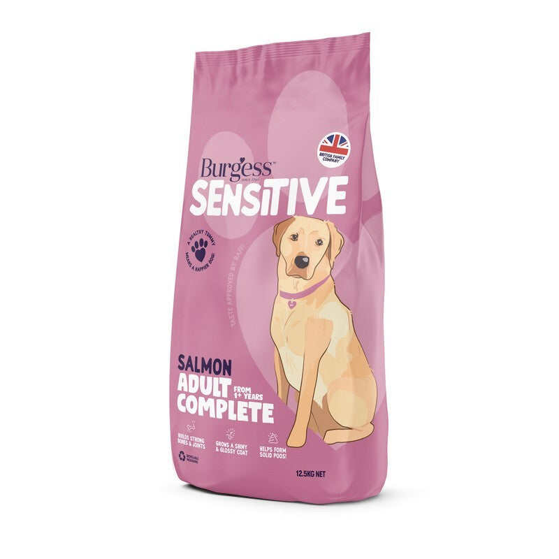 Burgess Sensitive Adult Salmon 12.5kg