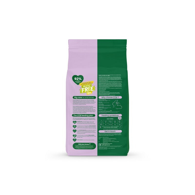 Burgess Excel Rabbit Light Nuggets 1.5kg x 4