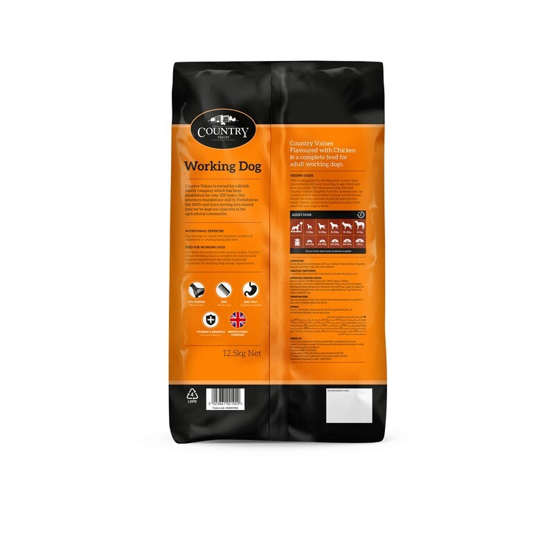 Country Value Working Chicken 12.5kg
