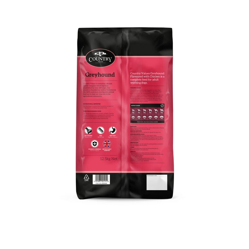 Country Value Greyhound Chicken 12.5kg