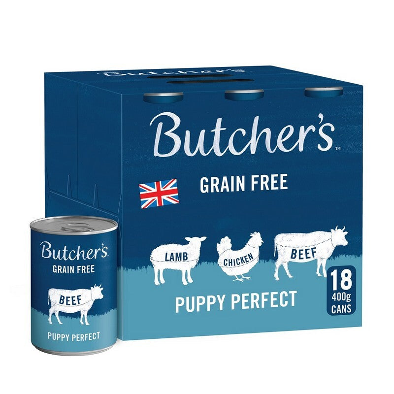 Butchers Grain Free Puppy Perfect Tins 400g x 18