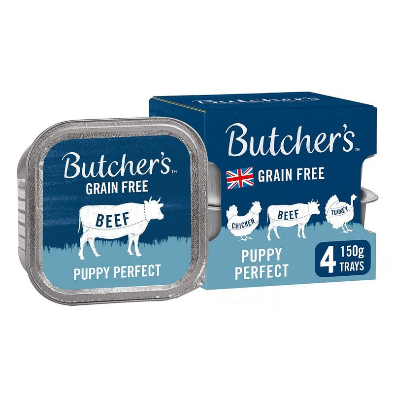 Butchers Grain Free Puppy Perfect Foils 150g x 4 x 6