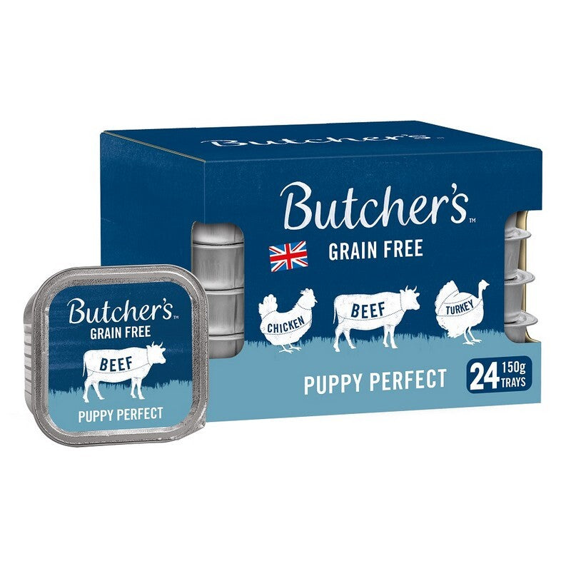Butchers Grain Free Puppy Perfect Foils 150g x 24