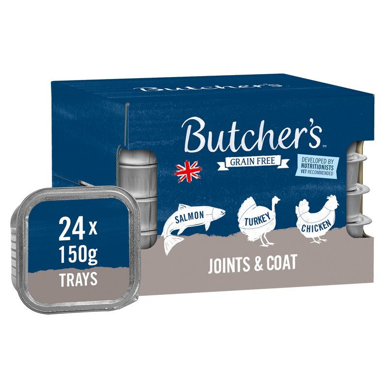 Butchers Grain Free Joints & Coat Foils 150g x 24