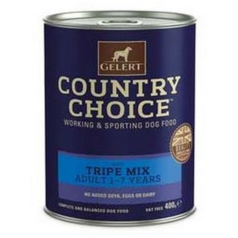 Gelert Country Choice Adult Dog Tripe Mix 400g x 12