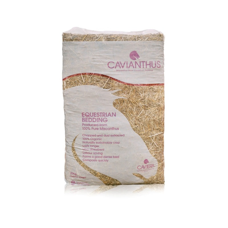 Caviera Cavianthus Miscanthus Straw Bedding 20kg