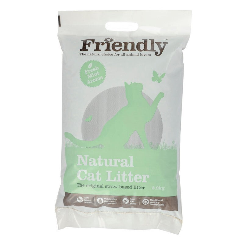 Friendship Estates Natural Cat Litter 3.2kg