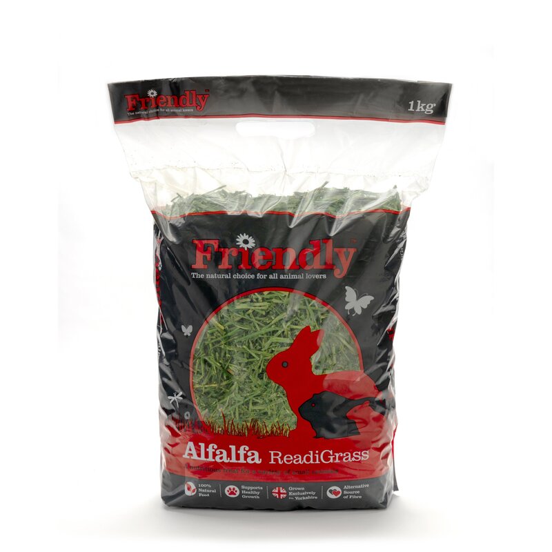 Friendly Alfalfa Readigrass 1kg x 4