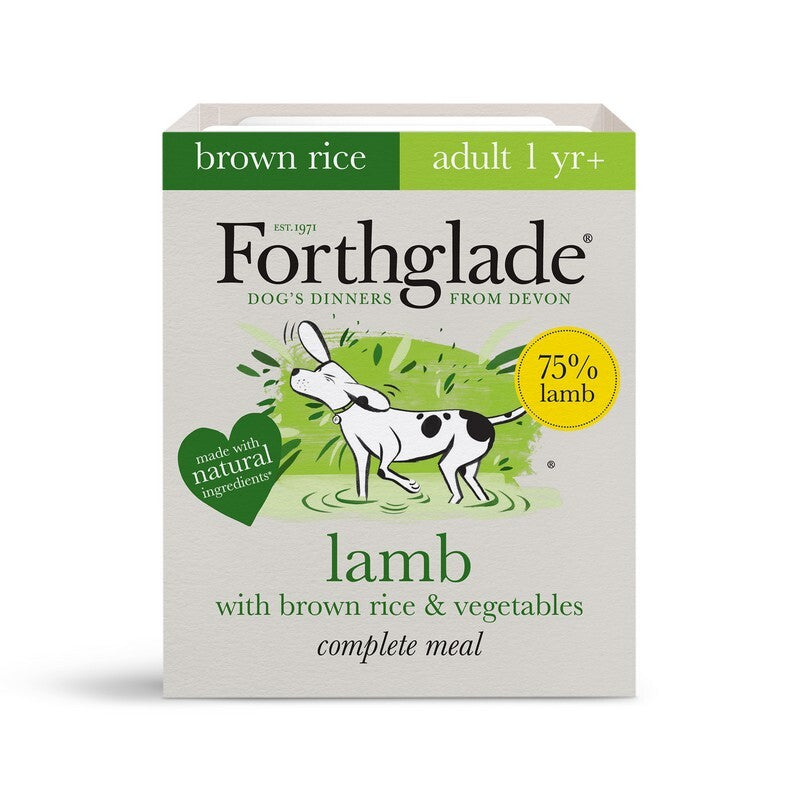 Forthglade Adult Complete Lamb Trays 395g x 18