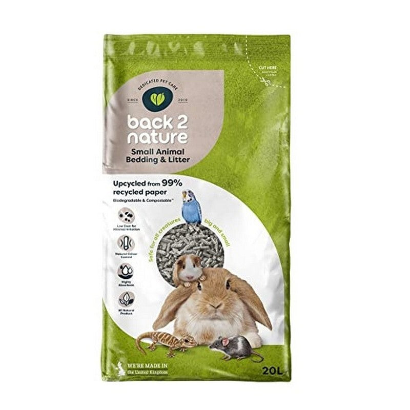 Back 2 Nature Small Animal Bedding & Litter 20L