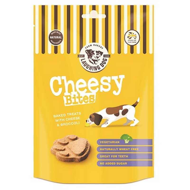 Laughing Dog Wheat Free Cheesy Bites 125g x 5