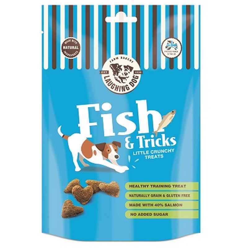 Laughing Dog Grain Free Fish & Tricks 125g x 5