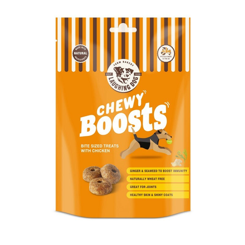 Laughing Dog Wheat Free Chewy Boosts 125g x 5