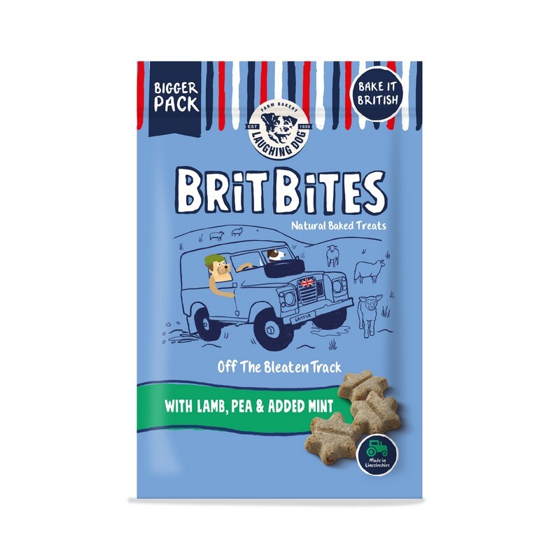 Laughing Dog Brit Bites Wheat Free Lamb Pea & Mint 175g x 7